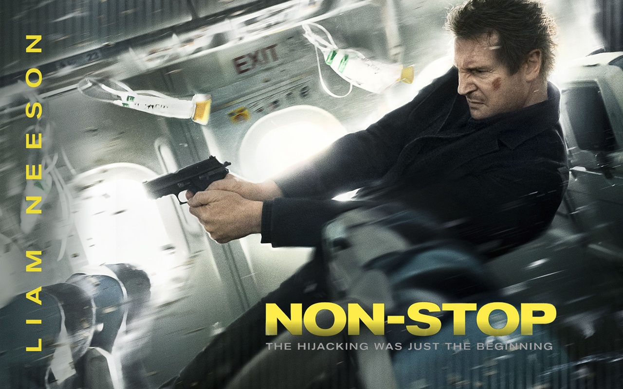 NonStop starring Liam Neeson movie review Tough Guy Wisdom